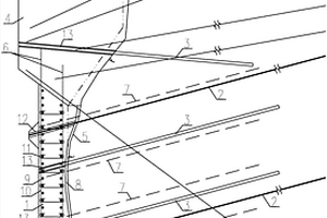 地下廠房巖壁吊車梁現(xiàn)狀基礎(chǔ)加固結(jié)構(gòu)及其施工方法