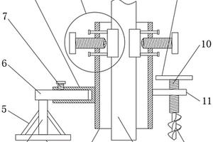 建筑施工用外墻腳手架加固機構