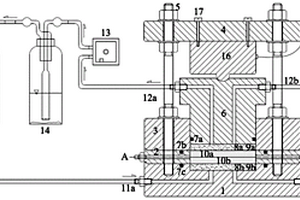 用于高壓實膨潤土組合體非飽和膨脹力測試的裝置