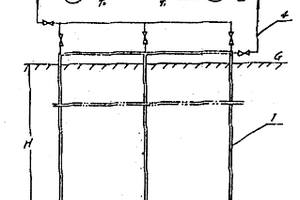埋地回流套管式循環(huán)地熱換熱裝置及用途