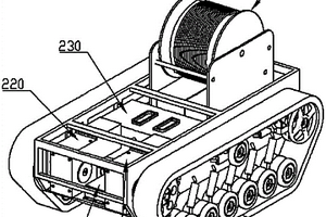 具有拉力監(jiān)測(cè)功能的履帶式行走測(cè)井車