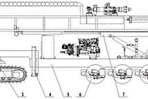 履帶拖車(chē)式鉆機(jī)