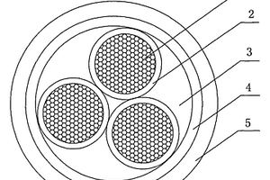 物探用檢波器組合軟電纜