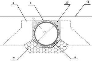 采用整體式鋼波紋管成型的路基涵洞結構