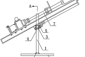 應(yīng)用于中深孔潛孔鉆機(jī)的鉆架