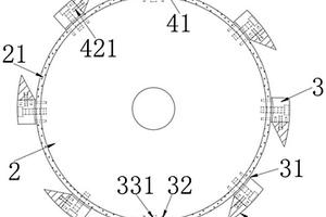 采礦用的旋轉(zhuǎn)齒盤(pán)式挖掘機(jī)結(jié)構(gòu)