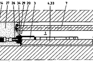 具有掘進(jìn)機(jī)和聯(lián)接段的巷道掘進(jìn)中的通風(fēng)裝置