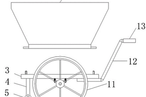 便于卸料的組合式采礦用推車