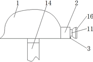 便于調(diào)節(jié)照射燈角度的采礦用礦工帽