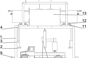 齒輪限位式快速安裝采礦鉆車鑿巖機(jī)振動(dòng)測(cè)試裝置