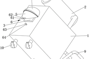 具有控制柜霧水防護(hù)結(jié)構(gòu)的采礦用移動(dòng)式炮霧機(jī)