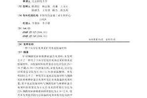 下向分層充填采礦用水泥膠凝材料