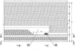 分段崩礦底部結(jié)構(gòu)跟隨形成連續(xù)充填采礦法