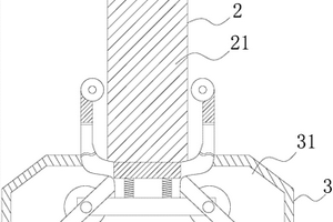 采礦用升降式移動(dòng)照明燈塔的磁力緩沖機(jī)構(gòu)