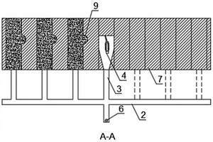 垂直于走向布置非爆機(jī)械破巖上向水平分層充填采礦法