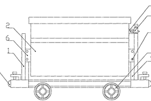 安全型翻斗式采礦用推車