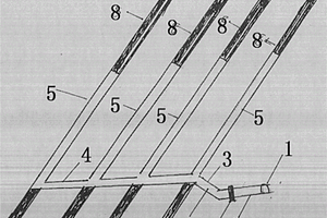 同時(shí)抽采煤層群各煤層瓦斯的水封煤巷鉆場(chǎng)