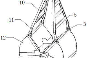 用于采煤機(jī)設(shè)備上的雙機(jī)械鏟手底架