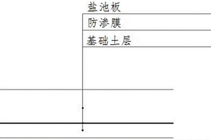 防滲膜和鹽池板結(jié)合的防滲系統(tǒng)