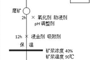 含碳金礦保溫浸出新方法