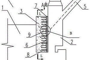 礦倉(cāng)內(nèi)襯防脫落裝置