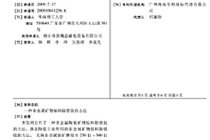 非金屬礦物原料除鐵鈦的方法