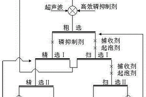 利用超聲波生產(chǎn)低磷鉬精礦的選礦方法