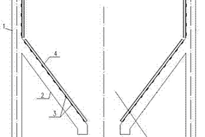 用于礦山粗選礦倉內(nèi)防沖擊耐磨的裝置