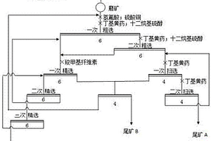 含滑石的低品位硫化銅鎳礦的選礦方法