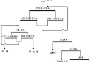 銅尾礦中重金屬的物理選礦脫除方法