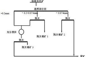 分級(jí)跳汰機(jī)分選鋯英石選礦方法