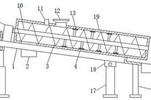 用于白鎢礦選礦的側(cè)排料螺旋分級裝置