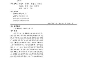 銅鉛硫化礦物的分離方法