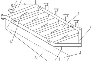 帶水刀清潔裝置的疊層振動(dòng)細(xì)篩