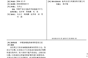 處理重金屬廢水的材料及方法