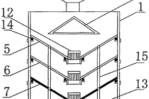 處理礦山開(kāi)采業(yè)含鉛污水的裝置