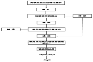 從高鎂型低品位硫化鎳礦中回收鎳和鎂元素的方法