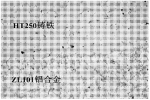 鋁合金包覆鑄鐵缸套復合材料及其制備工藝