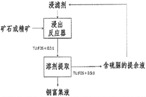 用具有硫代羰基官能團(tuán)的試劑浸出金屬硫化物的工藝