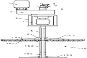 過濾濃縮機的攪拌裝置