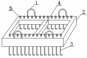 用于電積銅陰陽(yáng)極板吊運(yùn)的裝置