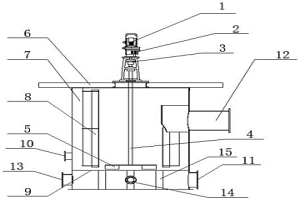 應(yīng)用于CCD濃密機(jī)的提升混合攪拌槽