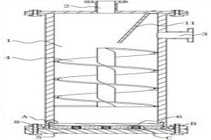 反應(yīng)釜的出料緩沖裝置