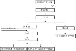 從生產(chǎn)銀硒過(guò)程中的廢水渣中回收稀貴金屬的方法