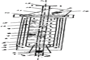 旋轉(zhuǎn)陰極四排陽極連續(xù)固相電解、離子電解、陽極氧化、機(jī)械分離處理廢鉛蓄電池工藝