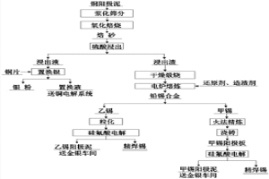 回收廢雜銅陽極泥中有價金屬的方法