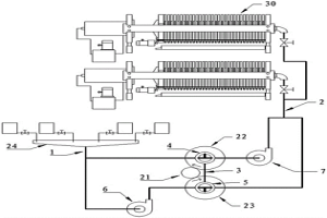 電解鋅工藝中進行化合及高效壓濾的裝置