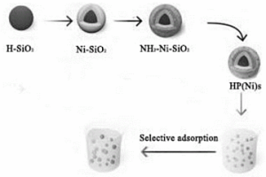 高選擇性提鎳納米吸附劑及其制備方法