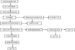 環(huán)境友好型難浸金銀礦多金屬綜合回收工藝