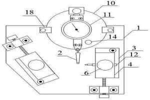 用于粉末冶金含油軸承的多用途組合偏芯測(cè)量裝置